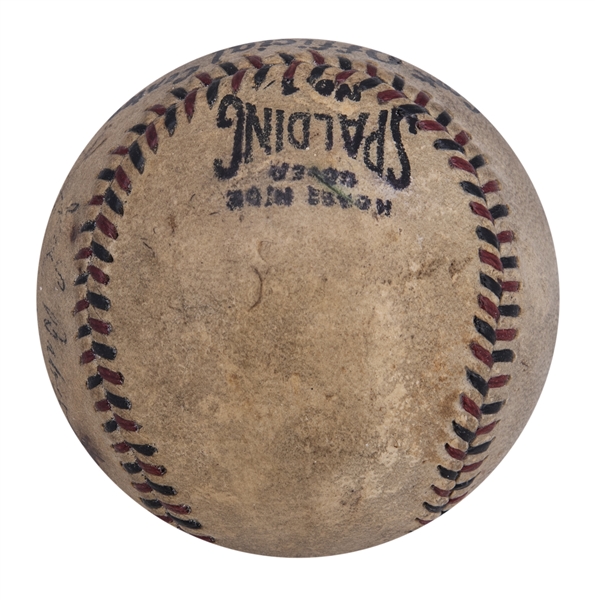 Lot Detail - 1920s Vintage Spalding Official National League Baseball
