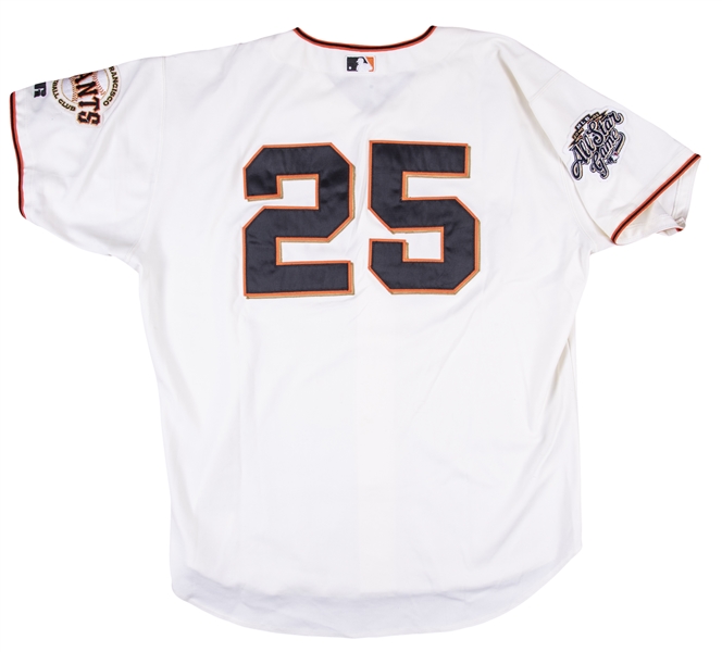 Lot Detail - 2002 Barry Bonds Game Used & Photo Matched San Francisco Giants  Home Jersey-Matched To 2 Home Runs - Including All-Star Game! (Resolution  Photomatching & Sports Investors Authentication)