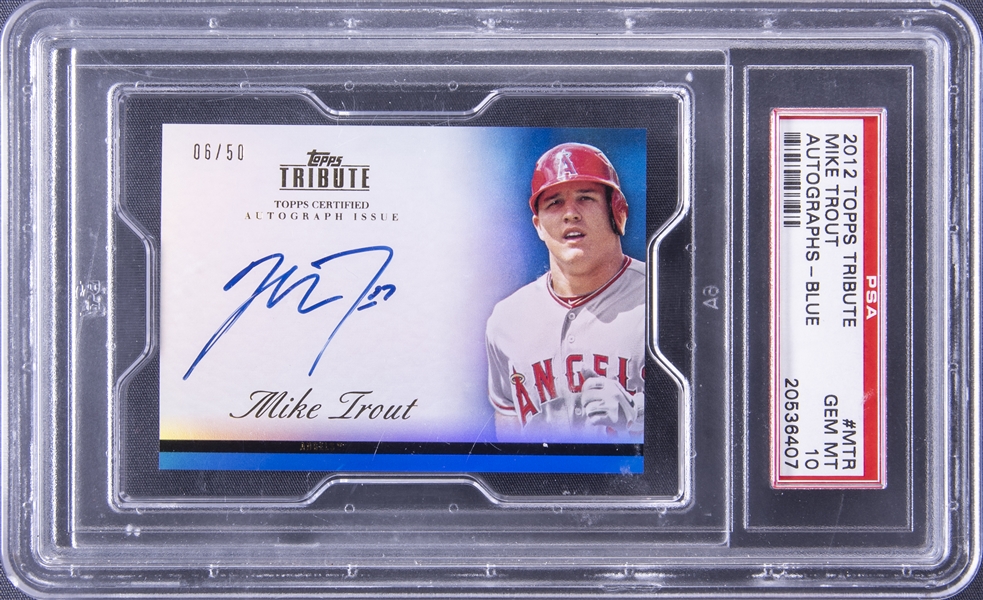 Sold at Auction: (Mint) 2012 Topps Update Mike Trout All-Star