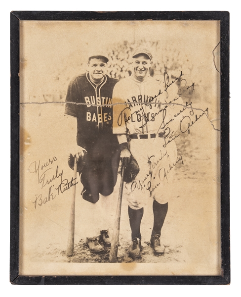 Details about   Babe Ruth and Lou Gehrig Barnstorming High Quality 8x10 Archival Photo 