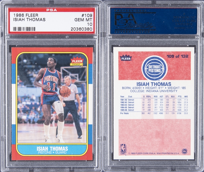 Lot Detail - 1986-87 Fleer Basketball Complete Set (132 