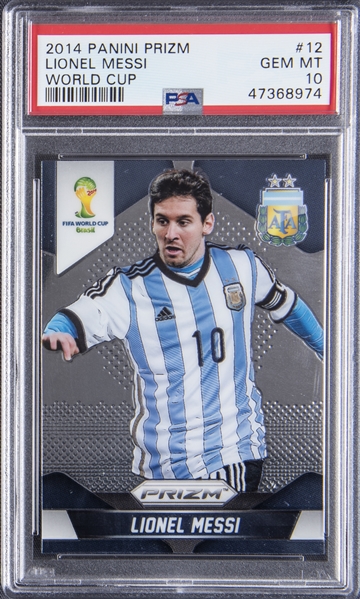 Lot Detail - 2014 Panini Prizm World Cup #12 Lionel Messi - PSA