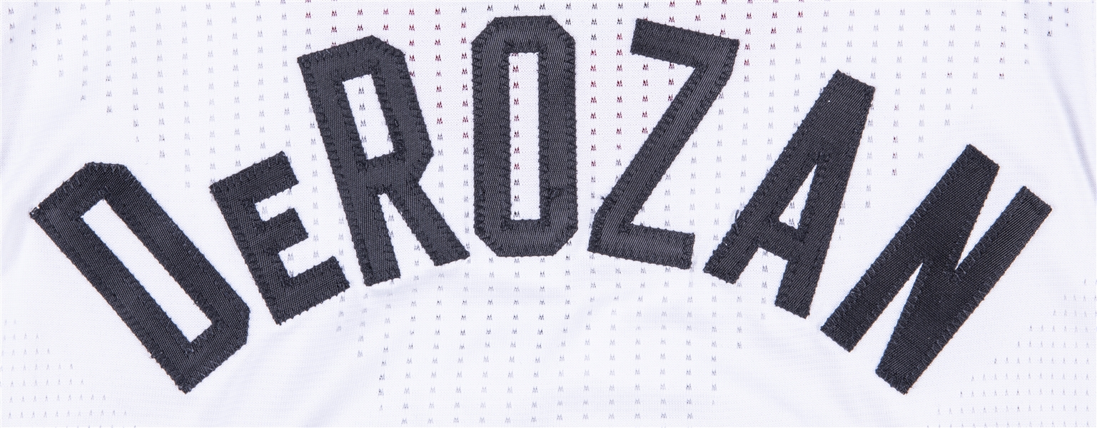 DeMar DeRozan - Toronto Raptors - Game-Worn Alternate Jersey - 2015-16  Season