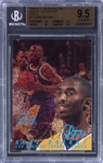 1996-97 Flair Showcase Legacy Collection Row 0 #31 Kobe Bryant Rookie Card (#075/150) – A True Gem+ Example – BGS GEM MINT 9.5