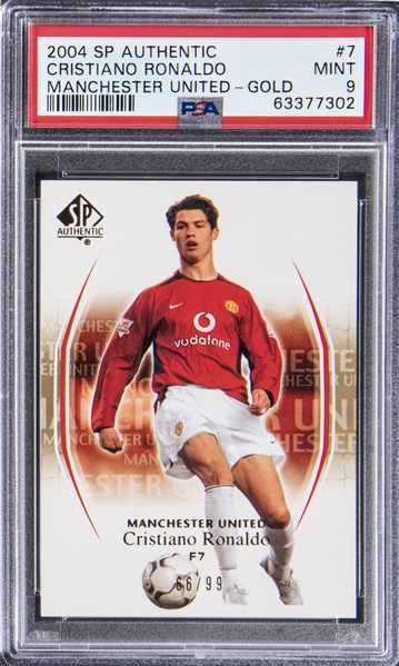 Lot Detail - 2004-05 SP Authentic Gold Manchester United #7 ...