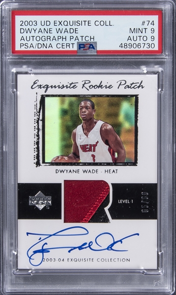 Dwyane Wade Autographed Signed Jersey PSA COA Miami Heat Finals Edition