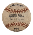 1995 Cal Ripken Jr. Actual Home Run Baseball Hit During 2,130th Consecutive Game on September 5, 1995 (Incredible Provenance) 