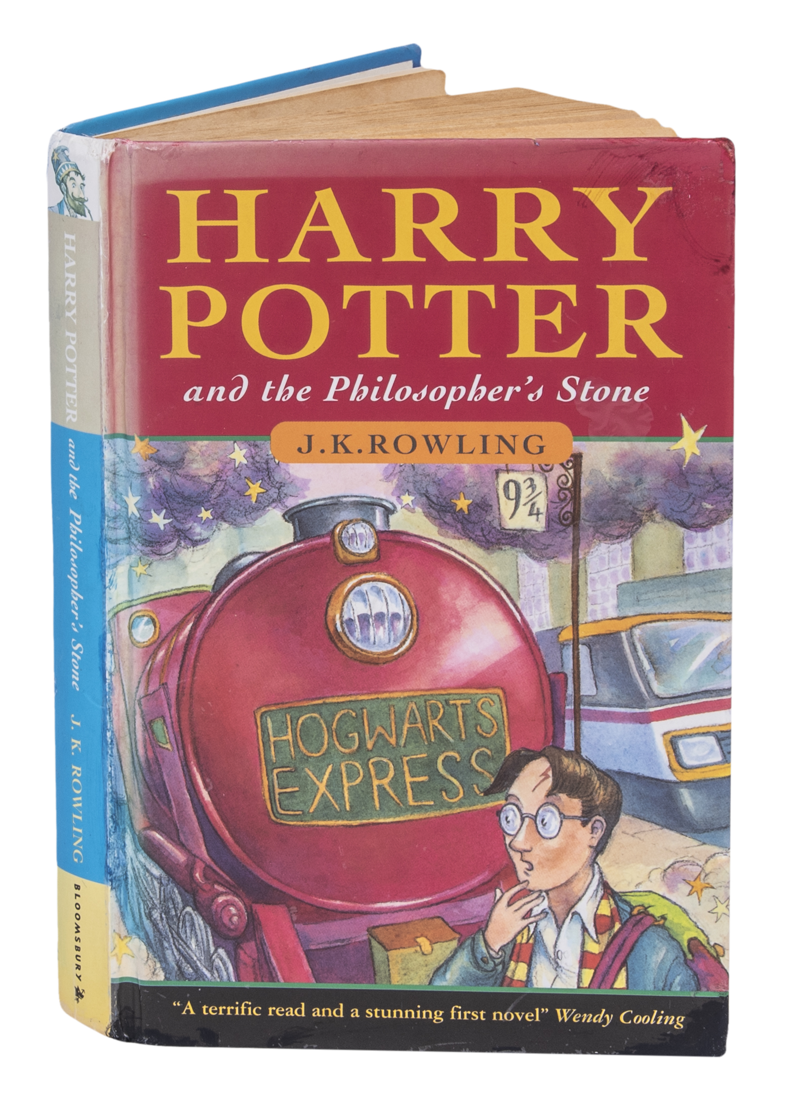 Lot Detail First Edition "Harry Potter and the Philosopher's Stone" by J.K. Rowling Hard Cover