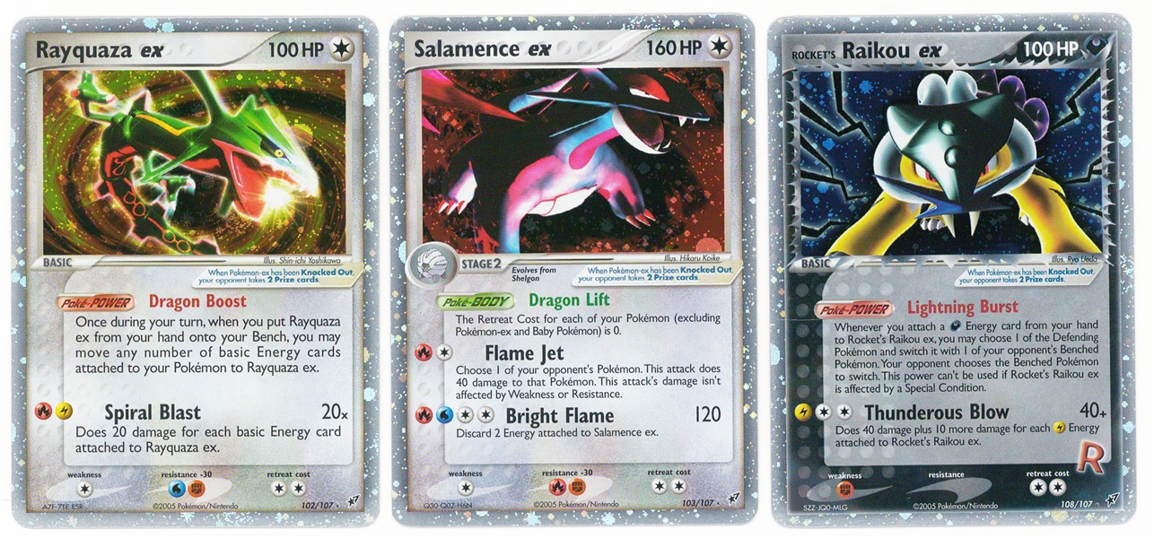 2005 Pokemon EX Deoxys Normal Form Deoxys Unopened Foil Pack (9 Cards) -  Possible Shiny Rare Holofoil Latias Gold Star, Latios Gold Star, Rayquaza  Gold Star - PSA EX-MT 6 on Goldin Auctions