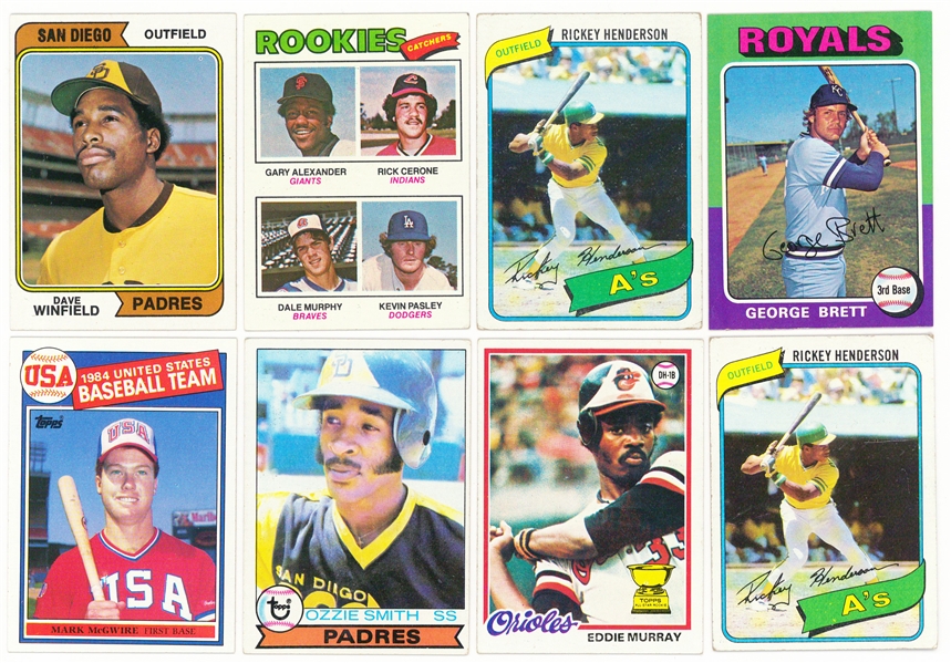 Lot - Assorted Rookie Baseball Cards