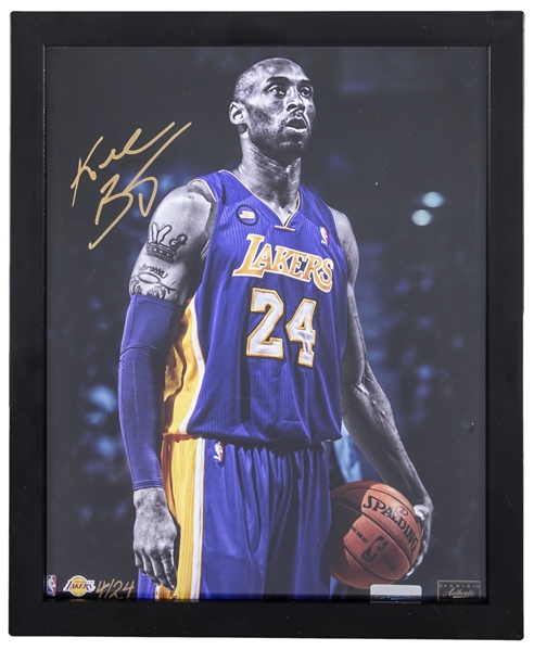 Lot Detail - 2015 Kobe Bryant Autographed 8x10 Framed Photo 