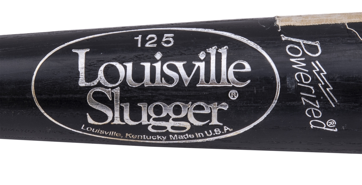 1997 Cal Ripken Jr. Game Used and Signed Louisville Slugger P72 Model Bat  Used on 6/27/97 - Broken Bat Single (Ripken LOA & PSA/DNA GU 8.5)