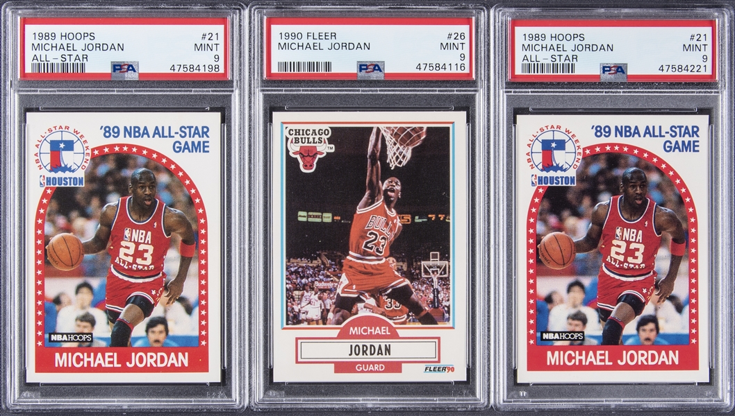 Michael Jordan 1989-90 Hoops #21 AS