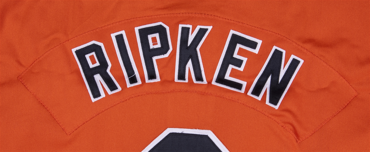 Lot Detail - 1992 Cal Ripken Jr. Baltimore Orioles Game Used & Signed Orange  Alternate Jersey (Ripken LOA)