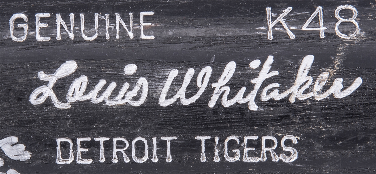 Lot Detail - 1994 Lou Whitaker Detroit Tigers Signed Game Worn