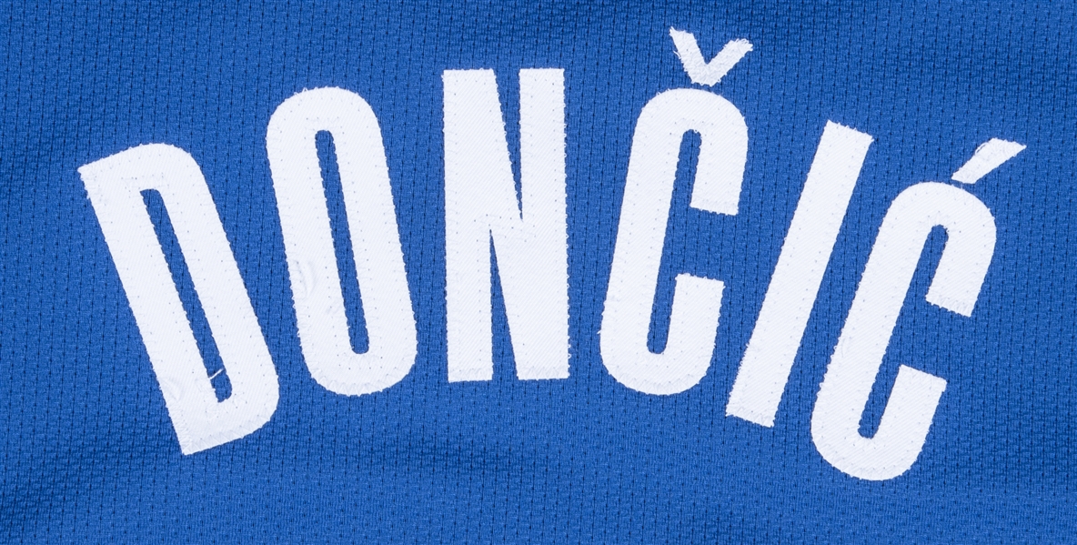 Lot Detail - 2019 Luka Doncic Game Used Dallas Mavericks Home Jersey From  42 Point Triple-Double Game on 11/18/19 - 2nd Player Younger Than 21 Years  Old To Record A 40-Point Triple-Double! (NBA/MeiGray)