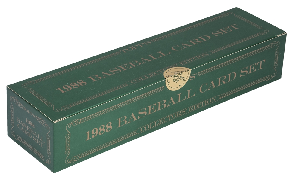 Lot Detail - 1988 Topps Tiffany Baseball Complete Factory Sealed Set