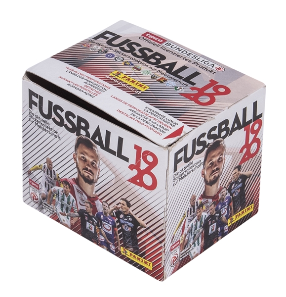 2019-20 Panini Fussball box 50 packs stickers Erling Haaland Haland rookie ? 