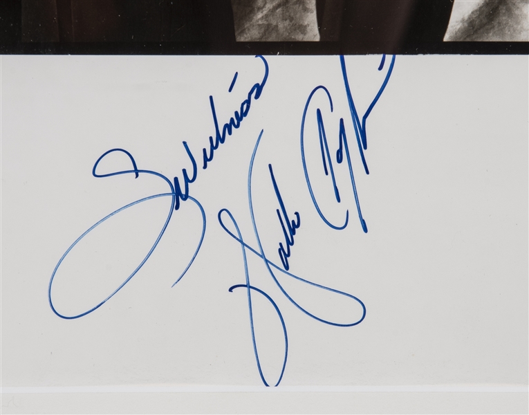 Michael Jordan, Andre Dawson & Walter Payton Signed 29.5x41.5 Custom Framed  Display (JSA LOA & PSA Encapsulated)