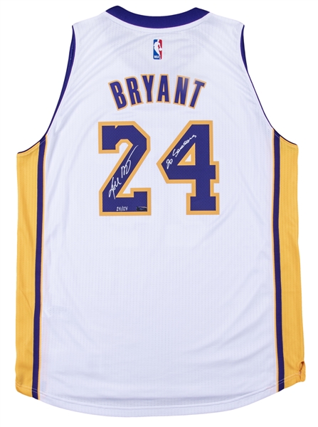 Lot Detail - Kobe Bryant Autographed Los Angeles Lakers Jersey ...