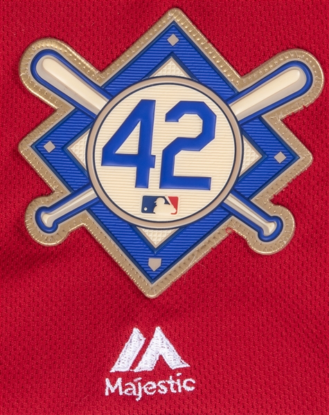 Lot Detail - 2018 Albert Pujols Game Used Los Angeles Angels Jackie  Robinson Day #42 Alternate Jersey (MLB Authenticated)