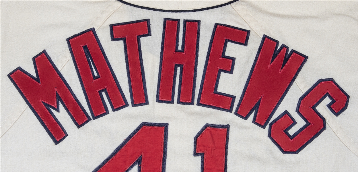 Atlanta Braves Eddie Mathews #41 Vintage 80s Rawlings MLB Baseball