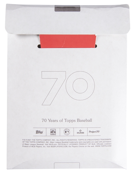  2021 Topps Project 70 Baseball Card #172 1987 Honus