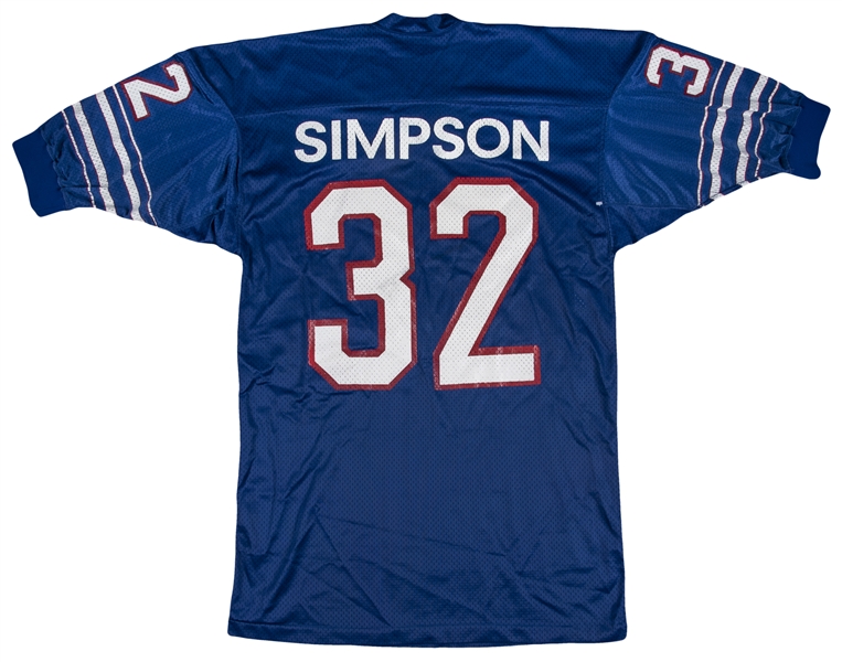 Charitybuzz: O.J. Simpson Signed Buffalo Bills #32 Custom Jersey