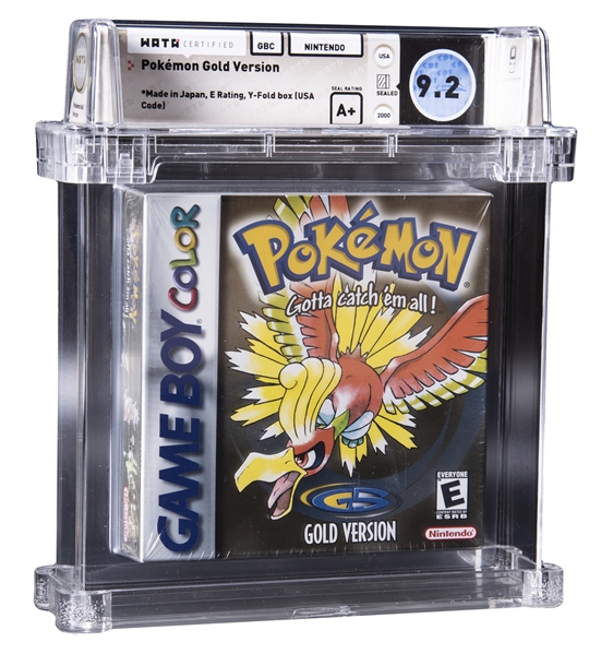  Pokemon Gold Version Game [Game Boy Color] : Video Games