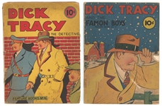 1930/40s Lot of Five (5) Dick Tracy Chicago Tribune Comic Books