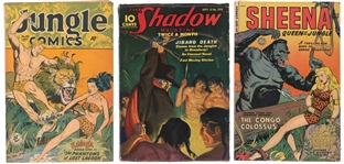 1930/40/50s Jungle Themed Comic Book & Magazine Collection (22)