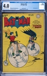 1945 D.C. Comics "Batman" #29 - CGC 4.0 "Off-White to White Pages"