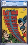 1945 D.C. Comics "Batman" #31 - 1st Appearance of Punch & Judy! - CGC 5.5 "Off-White to White Pages"