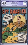 1943 Fawcett Publications "Spy Smasher" #10 Did Spy Smasher Kill Hitler - CGC 4.5 (Off-White to White Pages)