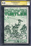 1985 Teenage Mutant Ninja Turtles #4 w/ Signed Sketch by Kevin Eastman - CGC 9.2