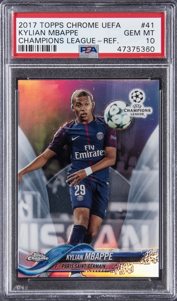 Lot Detail - 2017-18 Topps Chrome UEFA Champions League Refractor 