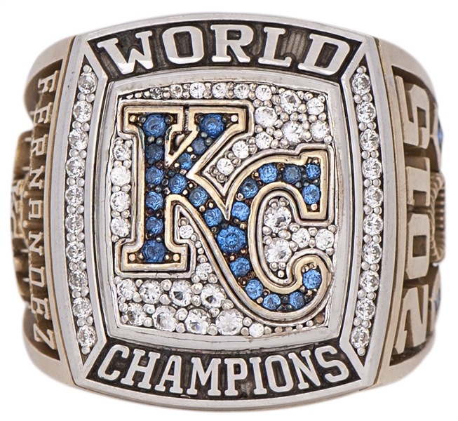 Lot Detail - 2015 Kansas City Royals World Series Championship Ring