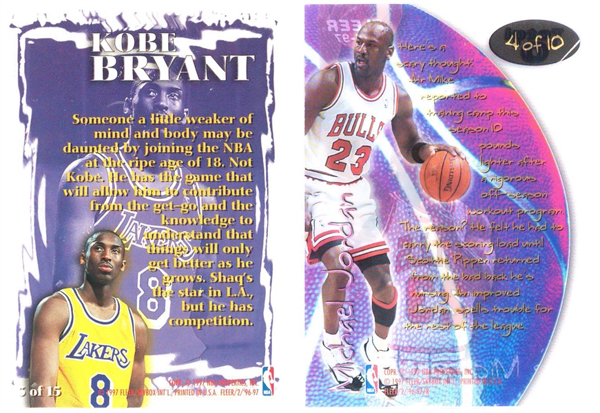 Lot Detail - 1996-97 Fleer Basketball Series 2 Complete Set