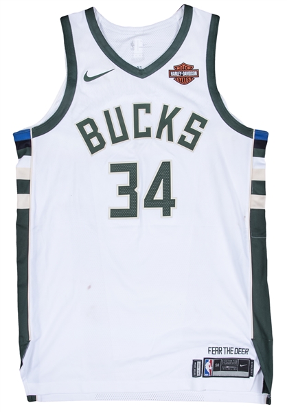 Giannis Antetokounmpo Signed Milwaukee Bucks Authentic Nike Jersey (JSA  COA)