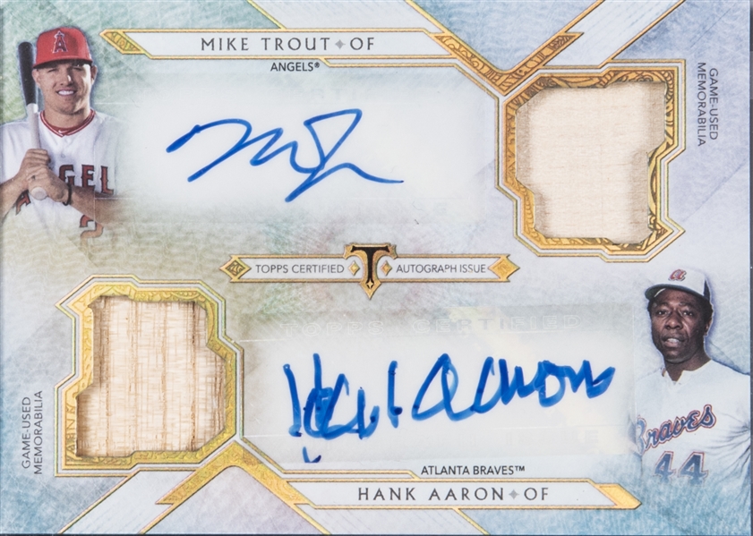 Lot Detail - 2018 Topps Triple Threads Deca Relic Autograph Combo