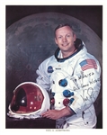 Neil Armstrong Signed & Inscribed 8x10 Photograph (Beckett)