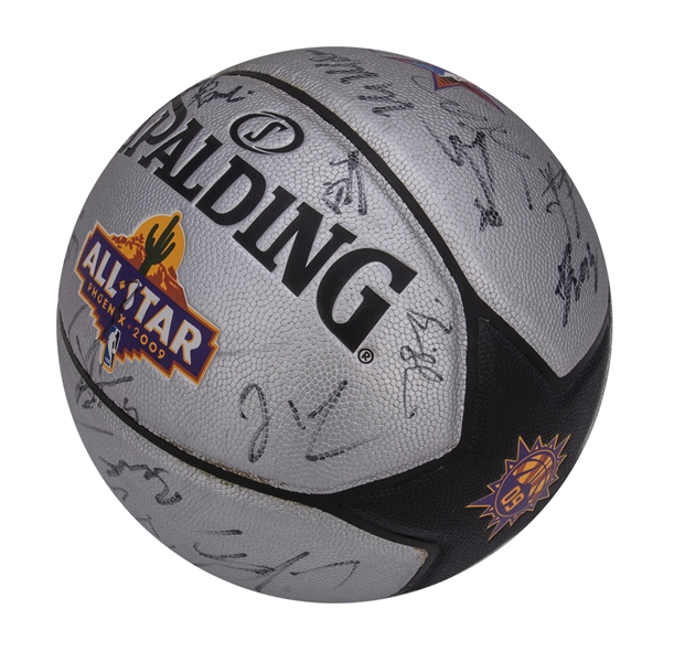 Lot Detail - 2009 NBA All-Star Team Signed Basketball With 24