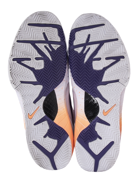 Suns Devin Booker Signed 2019-20 Game Used Nike Kobe IV Shoes BAS &  Photomatched