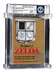 1987 NES Nintendo (USA) "The Legend of Zelda" Round SOQ TM (First Production) Sealed Video Game - WATA 9.2/B+ Seal