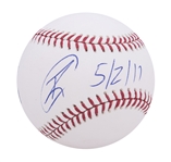 U.S Navy Seal Robert J. ONeill Signed & Inscribed "5/2/11" OMLB Manfred Baseball (PSA/DNA)