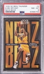 1998/99 Skybox Thunder "Noyz Boyz" #3 Kobe Bryant - PSA NM-MT 8