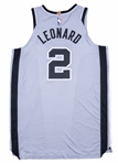 2017-18 Kawhi Leonard Game Used San Antonio Spurs Home Jersey Worn on 1/13/2018 (Meigray)