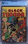 1946 Black Terror #15 - CGC 8.5 W