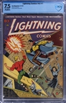 1941 Lightning Comics #v2 #1 - CGC 7.5 OW