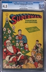 1944 DC Comics Supermans Christmas Adventure - CGC 4.5